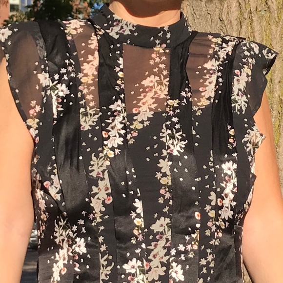 AllSaints Fleur Cultivar Dress US2 - Picture 7 of 7